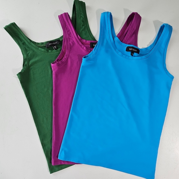 Tank Top Bundle Karen Kane Size M Colors Green,Blue, Pink - Picture 5 of 10